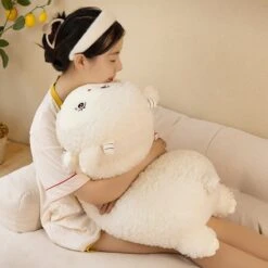 Sweet Fluffy Laying Lamb Snuggle Buddies -Kawaii Store kawaiies plushies plush softtoy sweet fluffy laying lamb snuggle buddies new soft toy 343556