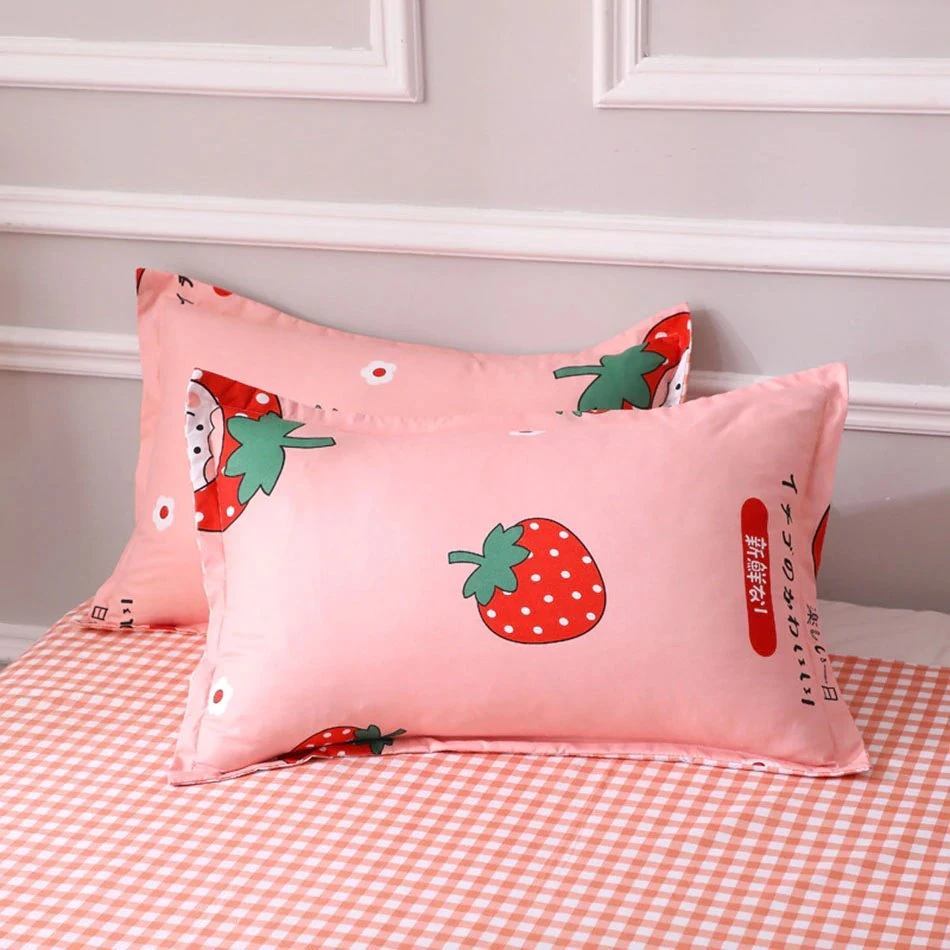Sweet Strawberry Print Bedding Set 7 Sweet Strawberry Print Bedding Set - Image 5