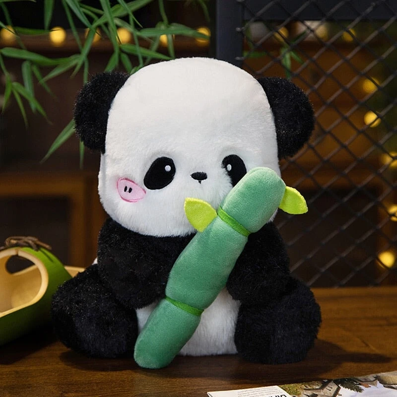 Sze Sze The Panda Bamboo Hut Plushie 6 Sze Sze The Panda Bamboo Hut Plushie - Image 4