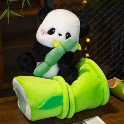 Sze Sze The Panda Bamboo Hut Plushie 11 Sze Sze The Panda Bamboo Hut Plushie -Kawaii Store kawaiies plushies plush softtoy sze sze the panda bamboo hut plushie soft toy 739405