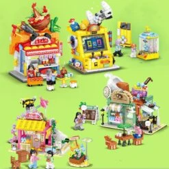 Szechuan Street Market Building Blocks 22 Szechuan Street Market Building Blocks -Kawaii Store kawaiies plushies plush softtoy szechuan street market building blocks 167374