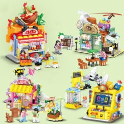 Szechuan Street Market Building Blocks 23 Szechuan Street Market Building Blocks -Kawaii Store kawaiies plushies plush softtoy szechuan street market building blocks 287220