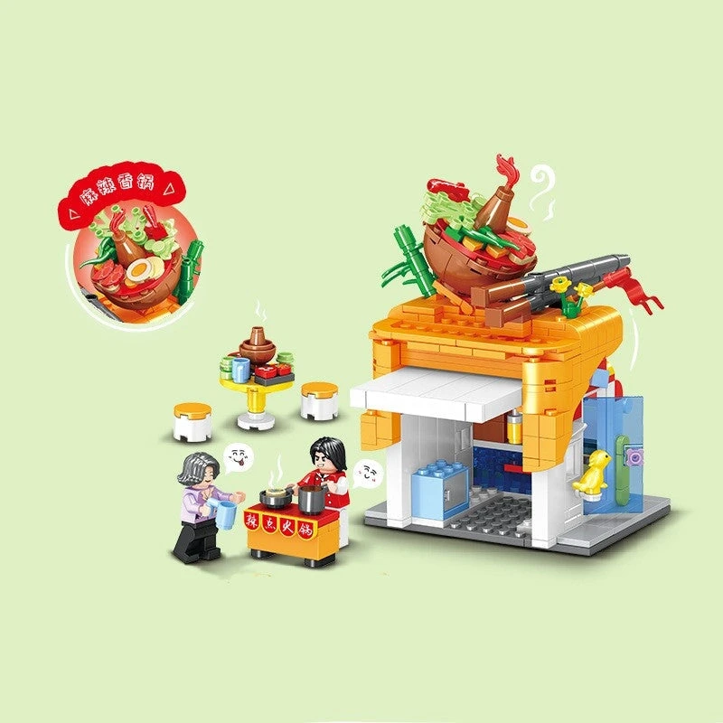 Szechuan Street Market Building Blocks 4 Szechuan Street Market Building Blocks - Image 2