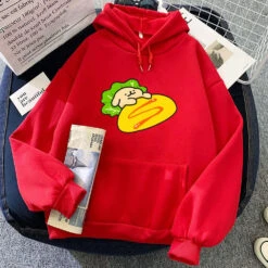 Apparel Tamagoyaki Omelette Luckie The Dog Unisex Hoodie -Kawaii Store kawaiies plushies plush softtoy tamagoyaki omelette luckie the dog unisex hoodie apparel red xxxl 296991