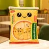 Tasty Rice Crackers Candy Bag Plushies -Kawaii Store kawaiies plushies plush softtoy tasty rice crackers candy bag plushies soft toy 482476