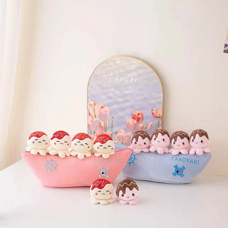 Tasty Takoyaki Balls Candy Bag Plushies 8 Tasty Takoyaki Balls Candy Bag Plushies - Image 6