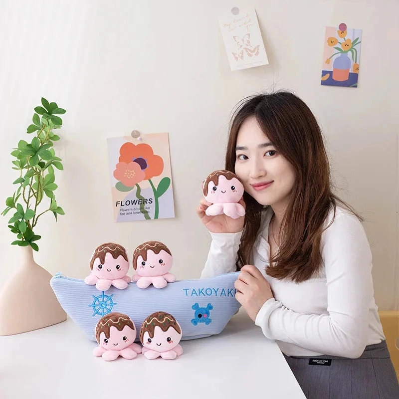 Tasty Takoyaki Balls Candy Bag Plushies 11 Tasty Takoyaki Balls Candy Bag Plushies - Image 9