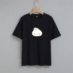 Apparel Tato Bao Bun Food Coma Unisex Tee -Kawaii Store kawaiies plushies plush softtoy tato bao bun food coma unisex tee apparel black xxxl 130598