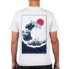 Apparel Tato Surfing The Great Wave Square Tee -Kawaii Store kawaiies plushies plush softtoy tato surfing the great wave square tee tops white xs 141274