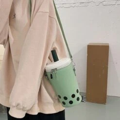 Apparel The Bubble Tea Bag -Kawaii Store kawaiies plushies plush softtoy the bubble tea bag new bags 723850