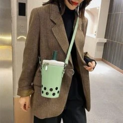 Apparel The Bubble Tea Bag -Kawaii Store kawaiies plushies plush softtoy the bubble tea bag new bags 958199