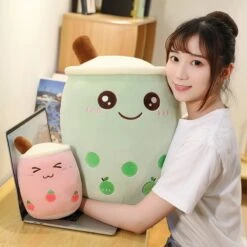 The Bubble Tea Family Fruit Plushies Collection -Kawaii Store kawaiies plushies plush softtoy the bubble tea family fruit edition new soft toy 150784