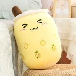 The Bubble Tea Family Fruit Plushies Collection -Kawaii Store kawaiies plushies plush softtoy the bubble tea family fruit edition new soft toy pineapple cheeky 9in 25cm 102531