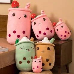 The Bubble Tea Family - Smoothie Collection -Kawaii Store kawaiies plushies plush softtoy the bubble tea family smoothie collection new soft toy 853554