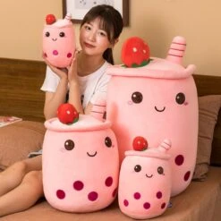 The Bubble Tea Family - Smoothie Collection -Kawaii Store kawaiies plushies plush softtoy the bubble tea family smoothie collection new soft toy 886768