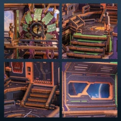 The Eye Of Old God Wooden Bookshelf Nook Kit -Kawaii Store kawaiies plushies plush softtoy the eye of old god wooden bookshelf nook kit wooden kit 731016