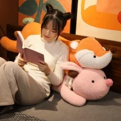 The Fluffy Giants Dragon Fox Bunny Bear Shark Plushies -Kawaii Store kawaiies plushies plush softtoy the fluffy giants dragon fox bunny bear shark plushies soft toy 484869