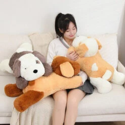 The Giant Fluffy Dogs Plushie Family -Kawaii Store kawaiies plushies plush softtoy the giant fluffy dogs plushie family new soft toy 312004