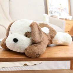 The Giant Fluffy Dogs Plushie Family -Kawaii Store kawaiies plushies plush softtoy the giant fluffy dogs plushie family new soft toy brown 75cm 633473