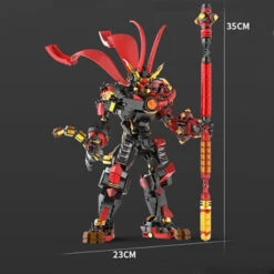 The Great Monkey King Collection Dark Knight Sun Wukong Building Blocks 23 The Great Monkey King Collection Dark Knight Sun Wukong Building Blocks -Kawaii Store kawaiies plushies plush softtoy the great monkey king collection dark knight sun wukong building blocks build it 442984