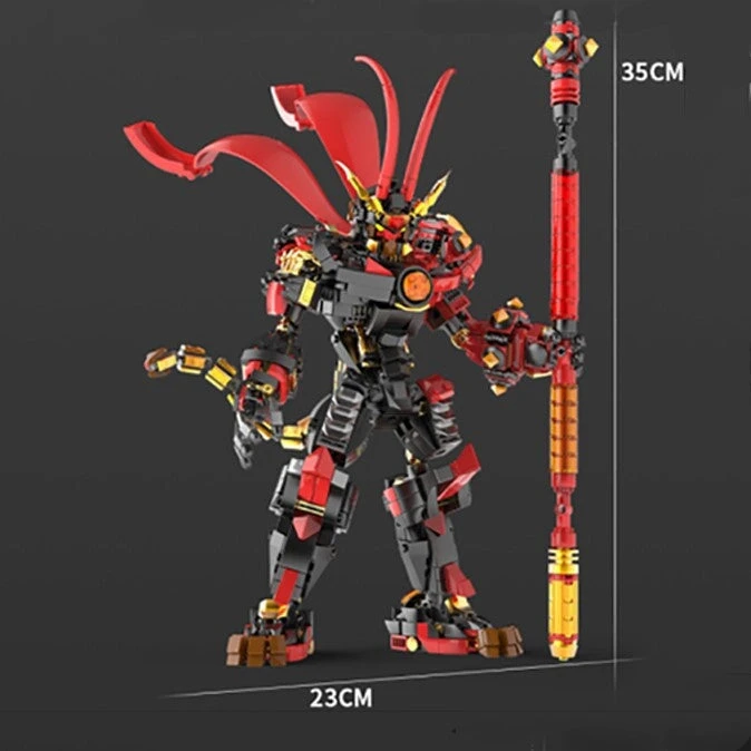 The Great Monkey King Collection Dark Knight Sun Wukong Building Blocks 9 The Great Monkey King Collection Dark Knight Sun Wukong Building Blocks - Image 7