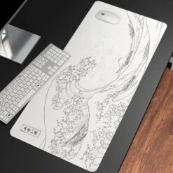 Accessories The Great Wave Off Kanagawa Large Mouse Pad Collection -Kawaii Store kawaiies plushies plush softtoy the great wave off kanagawa large mouse pad collection new accessories 11 90 x 40cm 153133