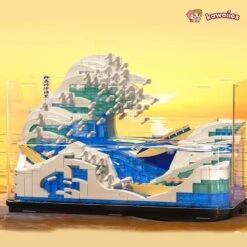The Great Wave Off Kanagawa Micro Building Sets -Kawaii Store kawaiies plushies plush softtoy the great wave off kanagawa micro building sets new build it 700439