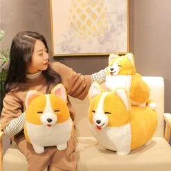 The Queens Corgis -Kawaii Store kawaiies plushies plush softtoy the queens corgis new 408364