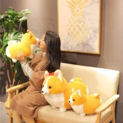 The Queens Corgis -Kawaii Store kawaiies plushies plush softtoy the queens corgis new 698405