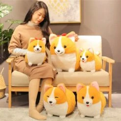 The Queens Corgis -Kawaii Store kawaiies plushies plush softtoy the queens corgis new 823018