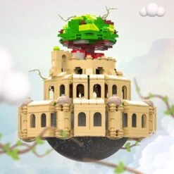 Japanese Floating Laputa Castle Building Sets - Limited Stock -Kawaii Store kawaiies plushies plush softtoy the royal floating castle new build it 557787