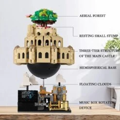 Japanese Floating Laputa Castle Building Sets - Limited Stock -Kawaii Store kawaiies plushies plush softtoy the royal floating castle new build it 795768