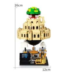 Japanese Floating Laputa Castle Building Sets - Limited Stock -Kawaii Store kawaiies plushies plush softtoy the royal floating laputa castle build it 272317