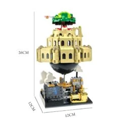 Japanese Floating Laputa Castle Building Sets - Limited Stock -Kawaii Store kawaiies plushies plush softtoy the royal floating laputa castle build it 383885