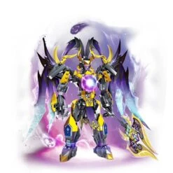 Three Kingdoms Warrior Purple Sakura Building Blocks -Kawaii Store kawaiies plushies plush softtoy three kingdoms warrior purple sakura building blocks build it 484194