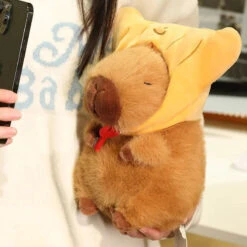 Toasted Croissant Capybara Plushies -Kawaii Store kawaiies plushies plush softtoy toasted croissant capybara plushies soft toy 111806