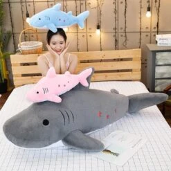 Tod The Shark -Kawaii Store kawaiies plushies plush softtoy tod the shark new soft toy 469731