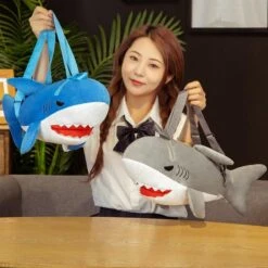 Apparel Tod The Shark Plush Backpack 34 Apparel Tod The Shark Plush Backpack -Kawaii Store kawaiies plushies plush softtoy tod the shark plush backpack bags 323294