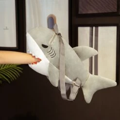 Apparel Tod The Shark Plush Backpack 22 Apparel Tod The Shark Plush Backpack -Kawaii Store kawaiies plushies plush softtoy tod the shark plush backpack bags 554235