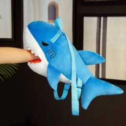 Apparel Tod The Shark Plush Backpack 23 Apparel Tod The Shark Plush Backpack -Kawaii Store kawaiies plushies plush softtoy tod the shark plush backpack bags 600765