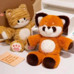 Tomo & Mikan The Cat & Red Panda Plush Buddies 20 Tomo & Mikan The Cat & Red Panda Plush Buddies -Kawaii Store kawaiies plushies plush softtoy tomo mikan the cat red panda plush buddies soft toy 374402