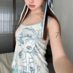 Apparel Twinkle Bell Tank Top Women -Kawaii Store kawaiies plushies plush softtoy twinkle bell tank top women tops 247454