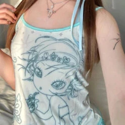 Apparel Twinkle Bell Tank Top Women -Kawaii Store kawaiies plushies plush softtoy twinkle bell tank top women tops 813629