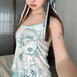 Apparel Twinkle Bell Tank Top Women -Kawaii Store kawaiies plushies plush softtoy twinkle bell tank top women tops s 865053