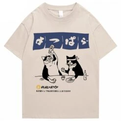 Apparel Two Cats Drinking At Japanese Bar Unisex Tee 11 Apparel Two Cats Drinking At Japanese Bar Unisex Tee -Kawaii Store kawaiies plushies plush softtoy two cats drinking at japanese bar unisex tee new apparel cream 2 s 435657