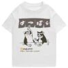 Apparel Two Cats Drinking At Japanese Bar Unisex Tee -Kawaii Store kawaiies plushies plush softtoy two cats drinking at japanese bar unisex tee new apparel white 1 s 936925