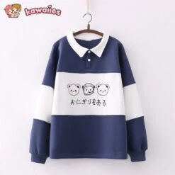 Apparel Two-Tone Blue Gray Trip Bears Unisex Sweatshirts -Kawaii Store kawaiies plushies plush softtoy two tone blue gray trip bears unisex sweatshirts new hoodies 326917