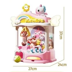 Unicorn Dream Advanced Mini Claw Machine Toy -Kawaii Store kawaiies plushies plush softtoy unicorn dream advanced mini claw machine toy toys 149965