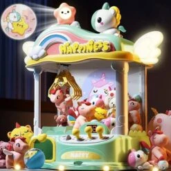Unicorn Dream Advanced Mini Claw Machine Toy -Kawaii Store kawaiies plushies plush softtoy unicorn dream advanced mini claw machine toy toys 476076
