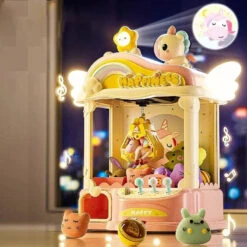 Unicorn Dream Advanced Mini Claw Machine Toy -Kawaii Store kawaiies plushies plush softtoy unicorn dream advanced mini claw machine toy toys 984963